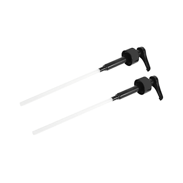 2 kpl 1 litran annostelija siirappipumppu musta nestemäinen annostelija Monin-siirapille 10 ml annostelupumppu