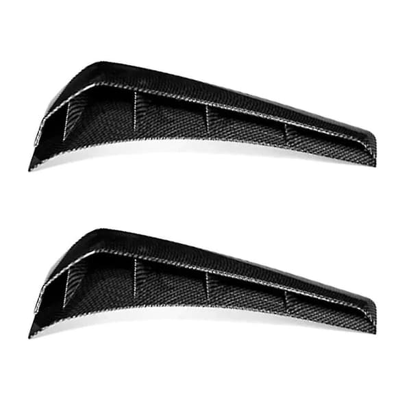 Karbonfiber Front Side Spoiler Ventil Luftvinge Deksel Trim For 10. 2016-2019