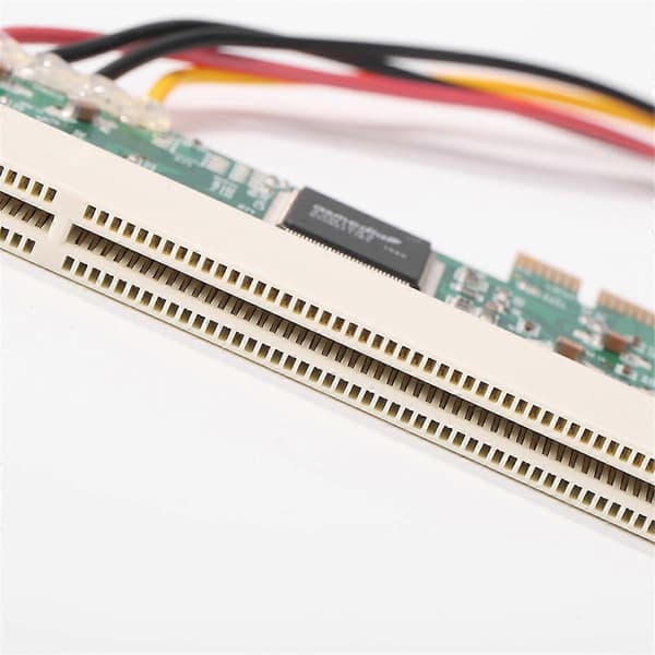 PCIE til PCI Adapter PCI Express X1 til PCI Udvidelseskort Riser Board ASM1083 Chipset med 4-polet strøm