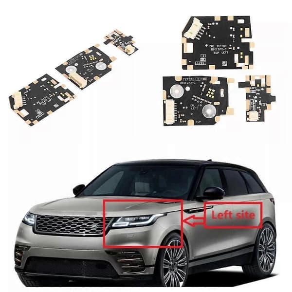 Til Velar 2018-2021 Bil Dagkørelys DRL Brætter LED Forlygte Chips Venstre