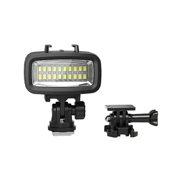 För Kamera 20LED Portabel Dykfyllnadslampa Utomhus Live Fotografering Belysning Foto Fotografering Lig