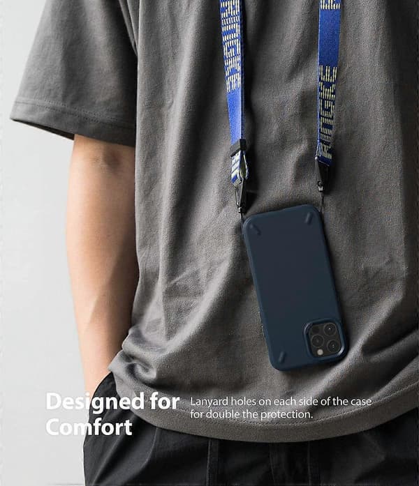 För iPhone 13mini, Silikon TPU Skydd, Stötsäker, Tunn, Repskydd, Pansar, Marinblå