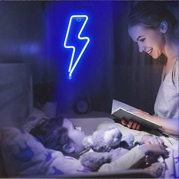 Lynformede Neonskilte, Neon Til Soveværelse, Led Skilt Neon Væg Acsergery Gave