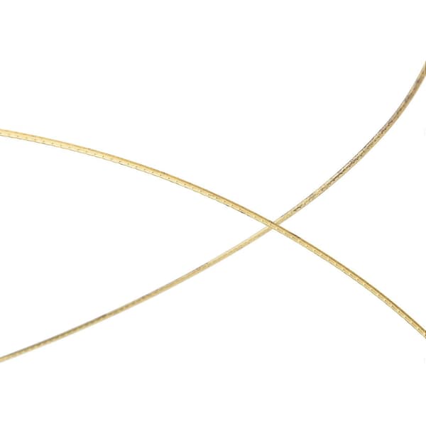 8FT Akustisk Gitarr 2.2mm Gitarr Mässing Bandtråd