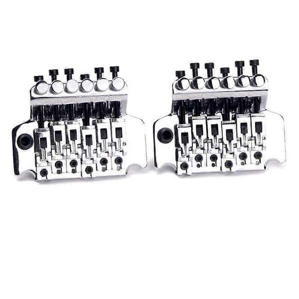 Gitarrbro Electric Guitar Tillbehör Dubbel Rockande Bro Vibrato System Dragsträngbräda Vib