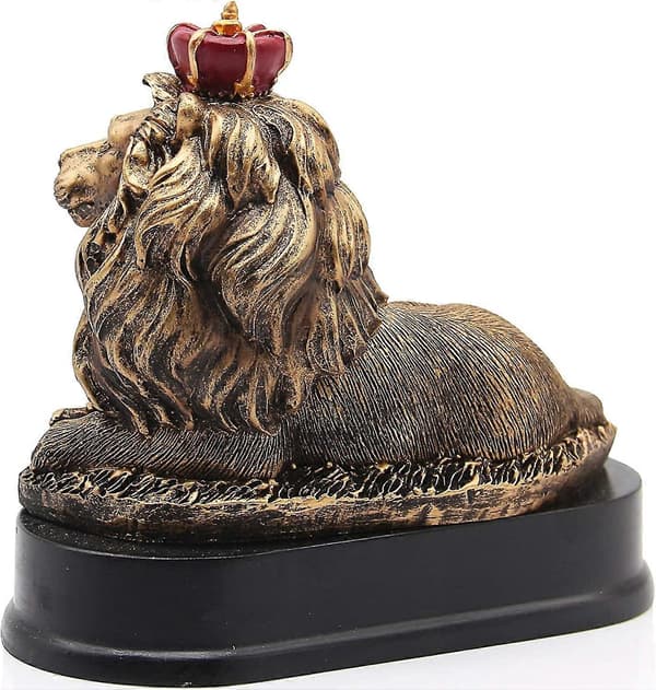 Leijonakuningas Figuriinit Patsas, 5''korkea Työpöydän Koriste