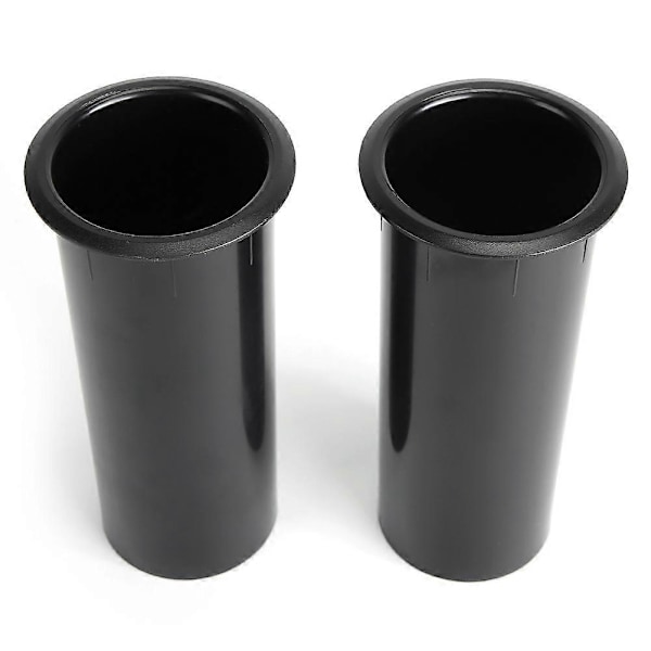 2 st 60mm Öppet Hål 150MM Total Längd Inverterrör Lämpligt för 6-10 tums Högtalare