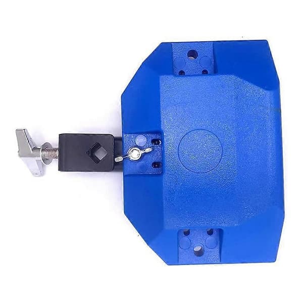 Jam Drum Block Latin Percussion Musikkinstrument Plast med 3-sidig Montering Middels Tonehøyde (Blå)
