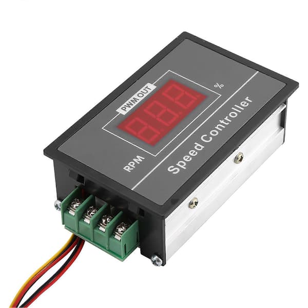 DC 6?60V 12V 24V 36V 48V 30A PWM DC Motor Hastighedsregulator Start Stop Kontakt
