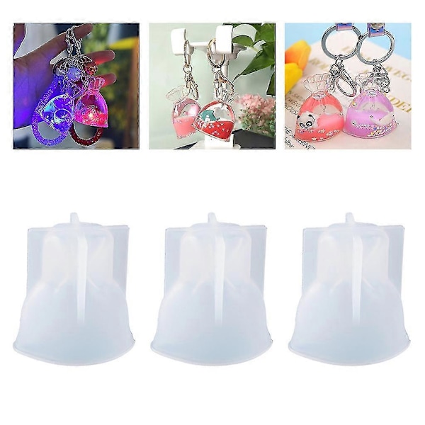Pung Silikoneform Krystal Resinforme Silikoneform Lykkepose Epoxy Resin
