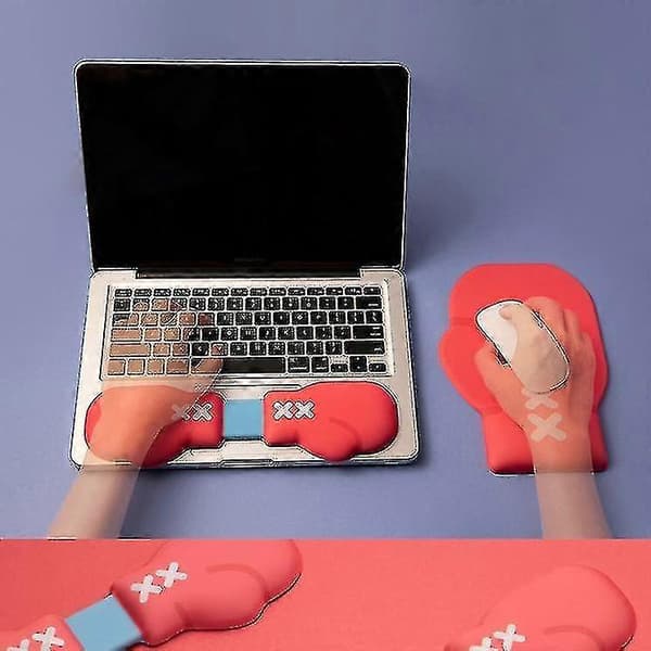 Musmatta med handledsstöd för laptop eller PC