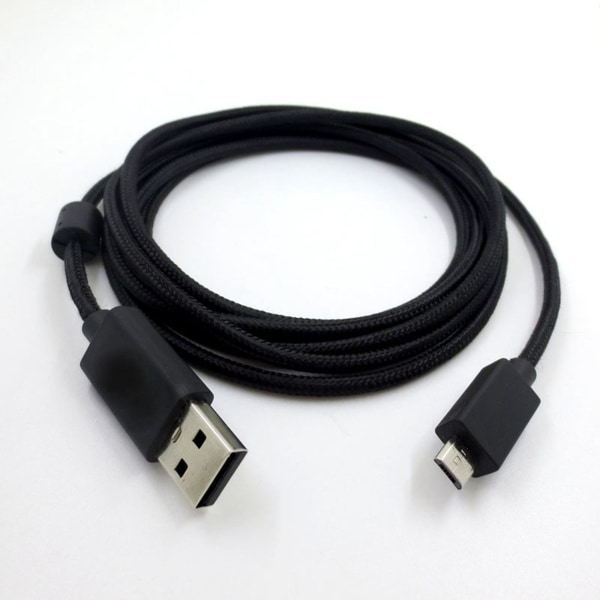 2 m:n USB -kaapelin äänikaapeli G633-kuulokkeille, joissa on akryylikuulokkeiden pidike seinään kiinnitettävä kuulokepidike