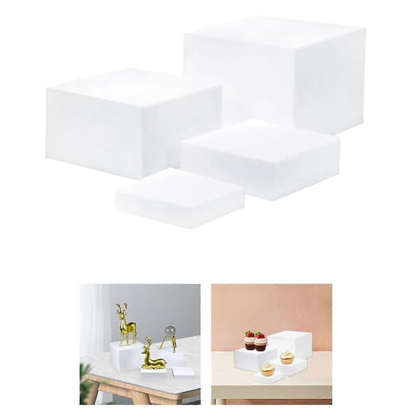 Buffet Display Stand Cube Kageopsats Mad Dessert Buffet Riser
