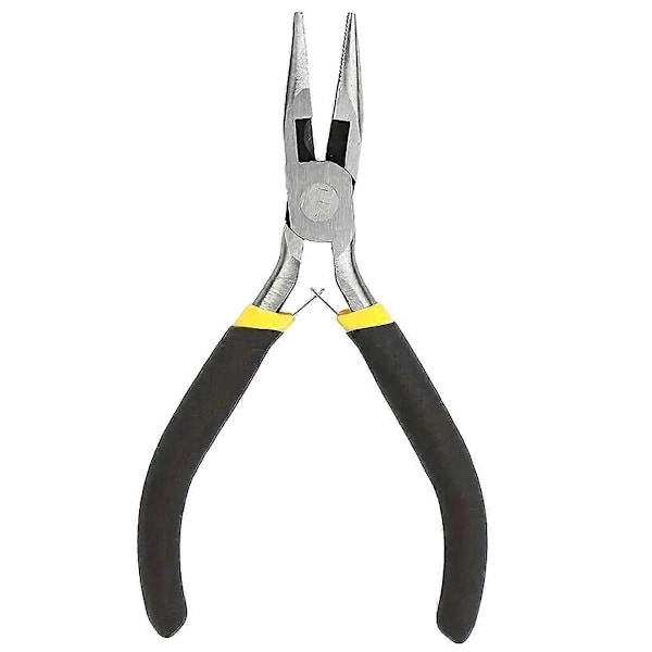 8 st Mini Tänger Set Lång Näsa med Tänder Platt Käke Rund Diagonal Näsa Tråd Ändskärande Verktyg
