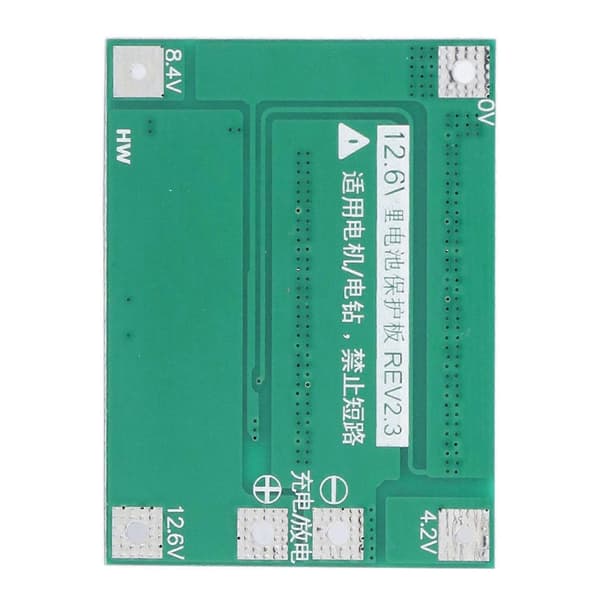 3S 40A Batteriskyddskort 18650 Litiumcell Balanserad Laddningsmodul 12.6V?13.6V