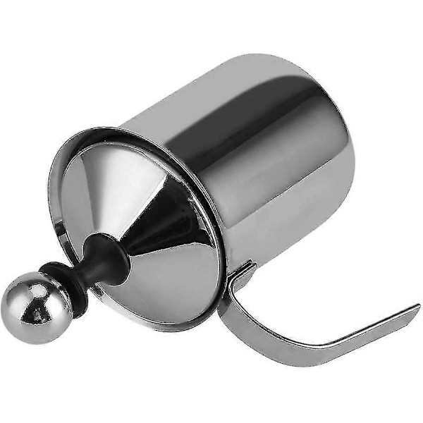 Melkeskummer Dobbel Mesh Kaffe Melkeskummer Kopp Rustfritt Stål Kremmer Skum Cappuccino