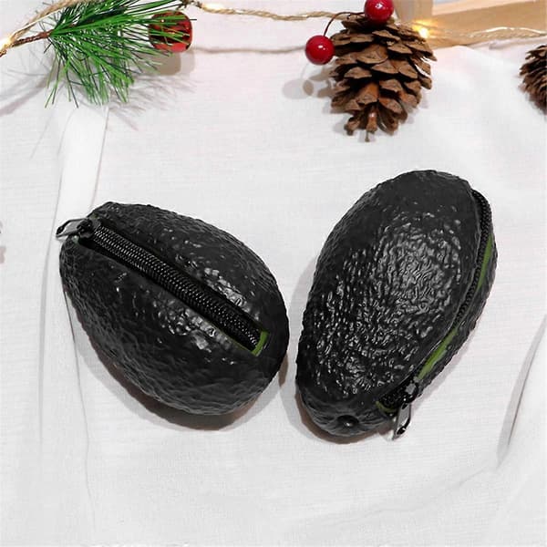 Simulerings Avocado Møntpung Nøgleopbevaring Taske Mini Taske