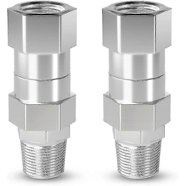 2 st Högtryckstvättsvivel, 3/8 tum Npt Hankontakt