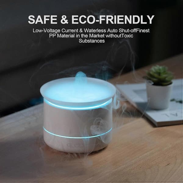 200 ml æterisk oliediffuser, stille aromaterapi-mistdiffusere til æteriske olier
