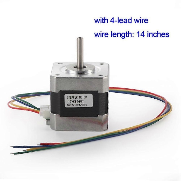 TB6600 4A 9-42V Stepper Motor Driver CNC-kontroller med Stepper Motor Nema 17 Bipolær 1.7A 40N.Cm