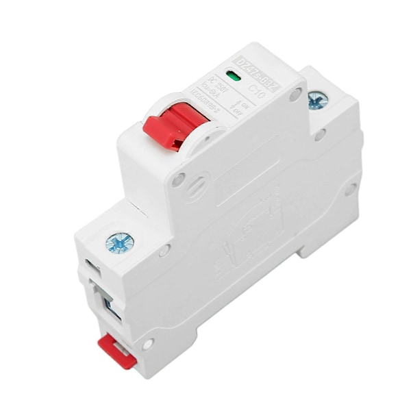 DC Strömbrytare Kortslutningsöverbelastningsskydd Miniatyrbrytare för PV-system 250V 10A 1P YEMAA
