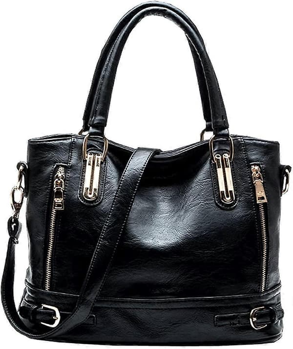 Top Handle Læder Håndtasker til Kvinder Damer Tote Crossbody Skuldertasker Hobo