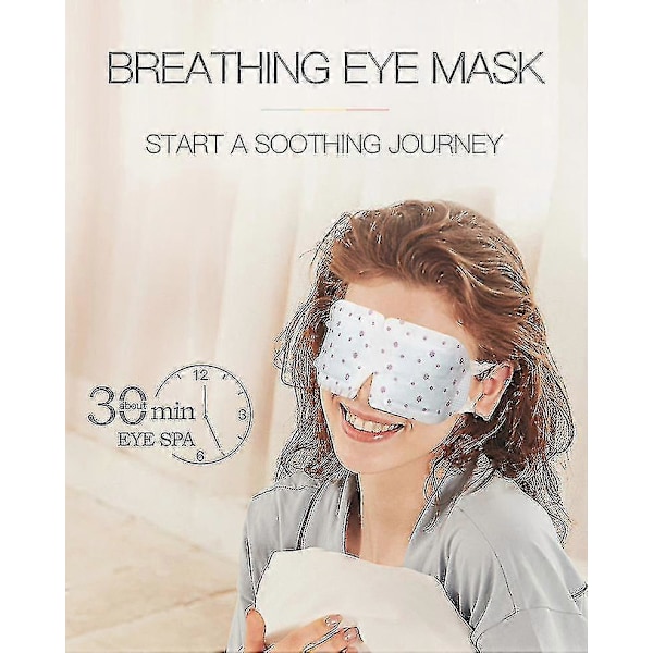 10 Pakker Damp Øyemasker For Tørre Øyne, Spa Varm Øyemaske, Lindring Øyeutmattelse Varm Soveøyemaske
