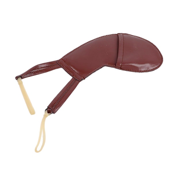 Violin Axelstöd Kudde Handgjord Mjuk Fårskinn Violin Hakstöd Skydd för Övning Brun 3/4 4/4