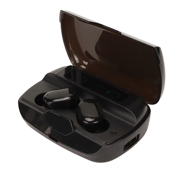Bone Conduction Open Ear Sports Headsets Svedtætte Bluetooth Ørepropper med Støjreducerende Mikrofon til Løb