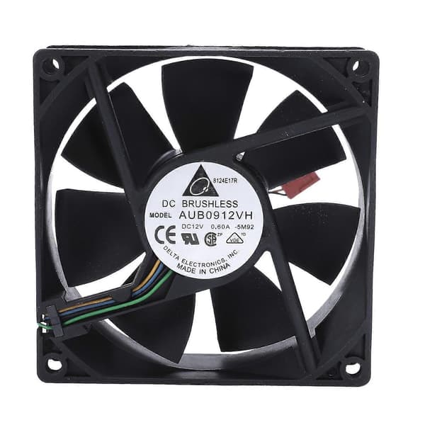 90*90*25mm DC 12V 0.60A 4-pin Dator CPU Kylfläktar