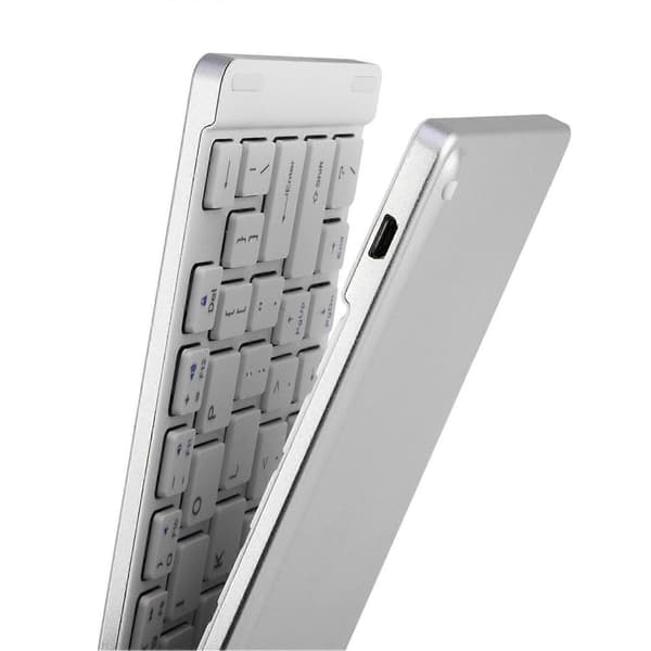 Portabel Magnetisk Vikbar Trådlös Bluetooth Tangentbord för Android IOS Windows YEMMA