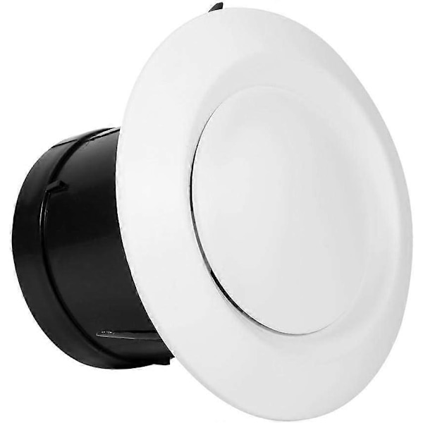 2025 Egnet Ventilationsventilator Dæksel Udstødningsventilator Forsyningsventil Ventilation Ventilationskanal Slangedæksel (75 mm)