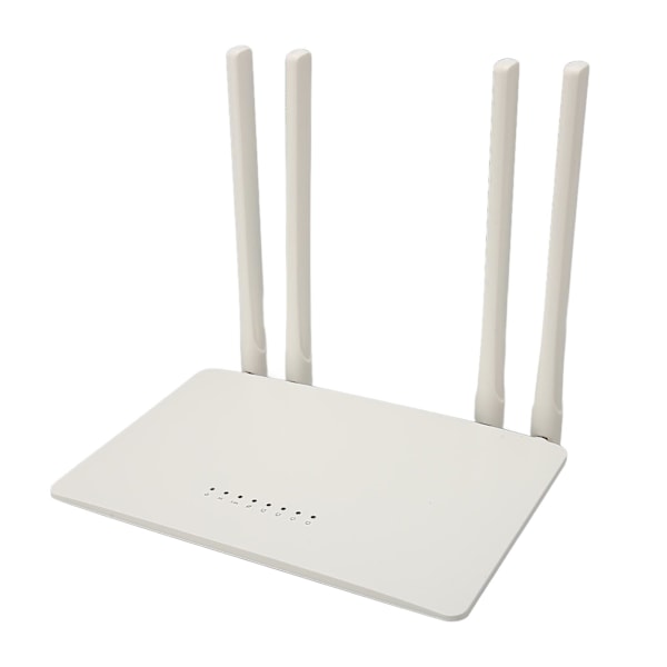 4G LTE Modem Router 4 Antenner 1200Mbps Gigabit WiFi 2.4GHz 5GHz Dual Band WiFi AC1200 Trådløs Router EU Stik 100?240V EU Stik