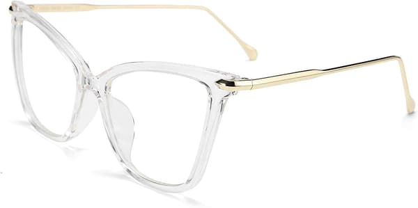 Ubiuo Oversized Cat Eye Brilleglasramme Med Klare Linser Briller Til Kvinder B2460