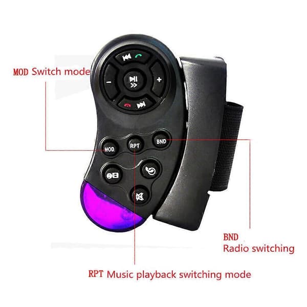Universal Bilratt Fjärrkontroll Multimedia Spelare Trådlös Kontroll