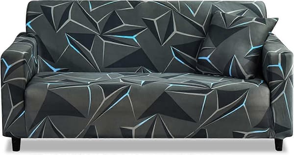 Elastiskt sofföverdrag halkfritt Jacquard Elastiskt sofföverdrag för 2-sits soffa