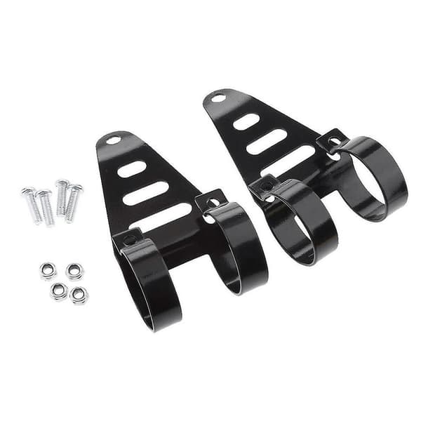 Universal 41-43mm Motorsykkel Hodelykt Braketter Hodelykt Lampeholder