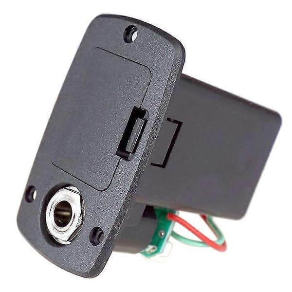 Elektrisk Akustisk Gitarrbas ABS 9V Pickup Batterifodral Box Förvaringsskydd Ersättning