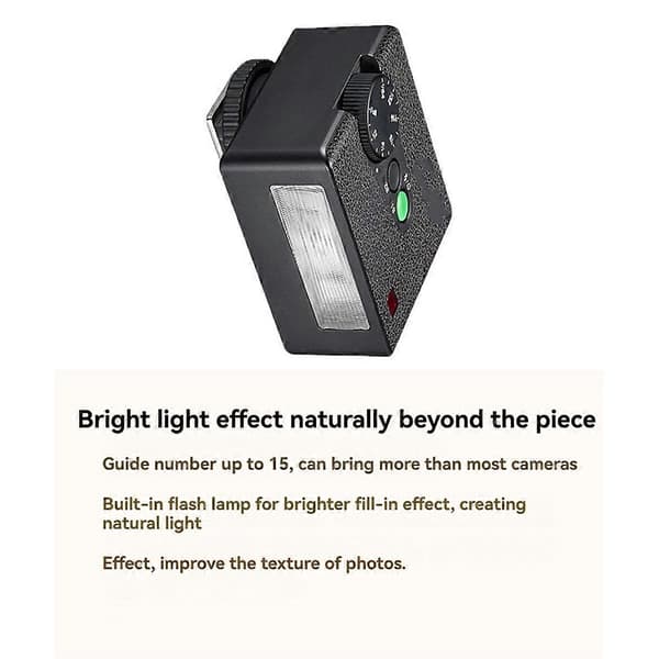 IM30 Mini Kamera Flash Speedlite til Ricoh GR3 DSLR Kameraer