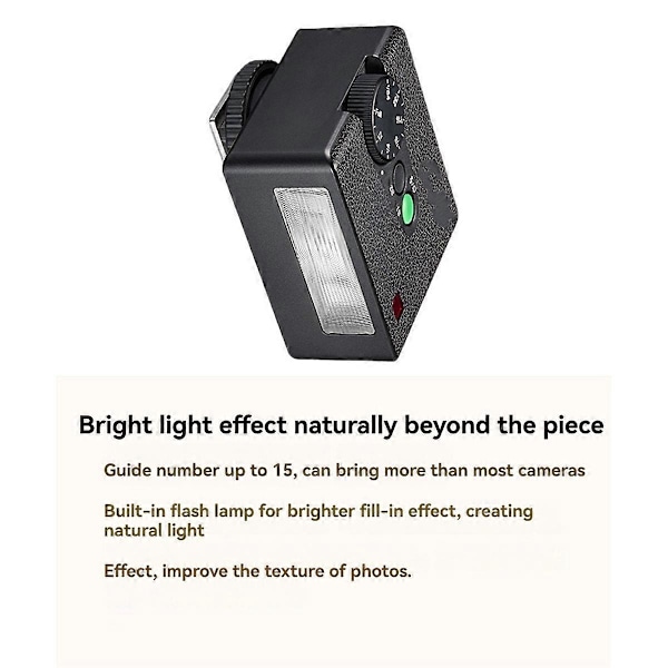 IM30 Mini Kamerablits Speedlite for Ricoh GR3 DSLR Kameraer