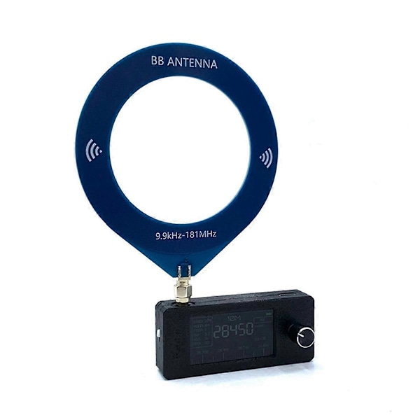 9.9Khz-181Mhz SMA-liitäntäinen Mini Loop -antenni Taskukokoinen SI4732 Radio, Vastaanotin, Mini Radio, 9.9Khz-