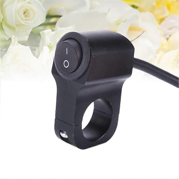 Motorsykkelstyre Toggle Headlight-knapp - Vanntett På/Av Tåkelys