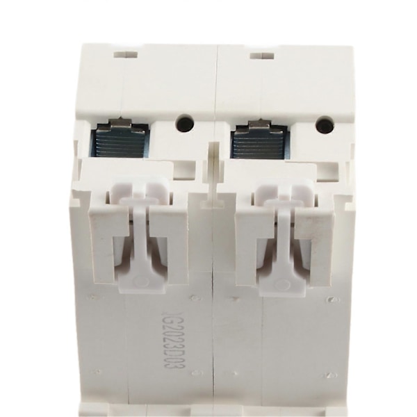 AC400V Mini Interlock Strømbryter Dobbel Strøm Manuell Overføringsbryter DIN Skinne Montering 1P+1P 10KA