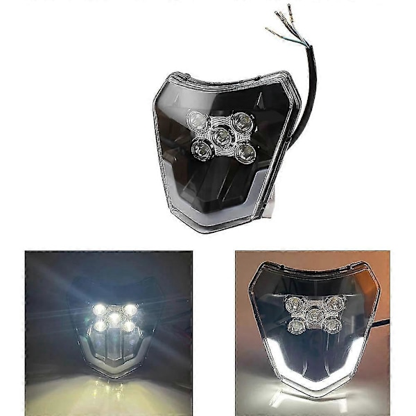 Moottoripyörän LED-ajovalo Wick LED-ajovalo EXC XC XCF XCW XCF SXF SXS 125 150 250 350 450 530