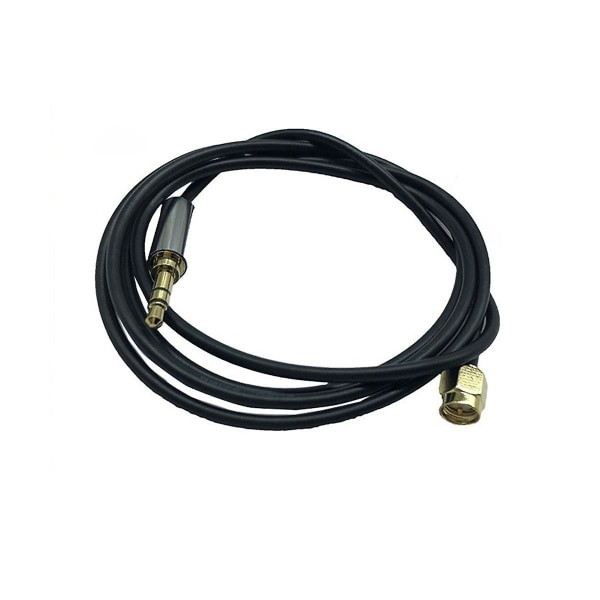 Sma han-til 3,5 mm lydhovedtelefonstik-adapterkabel Rg174-kabel Sma-kabler, 6m