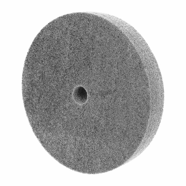 150mm Dia 25mm Thick 180 Grit Fiber Wheel Polishing Buffing Disc