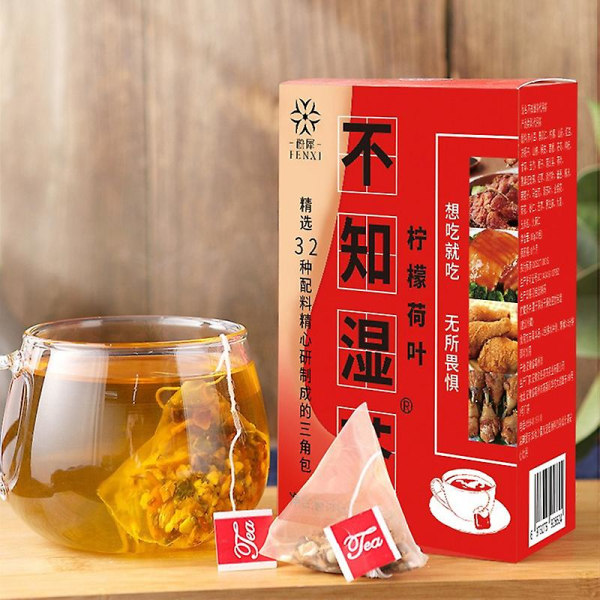 1-3x 32 smagsvarianter leverplejete, sundhedsbevarende te, fugtfjernende te