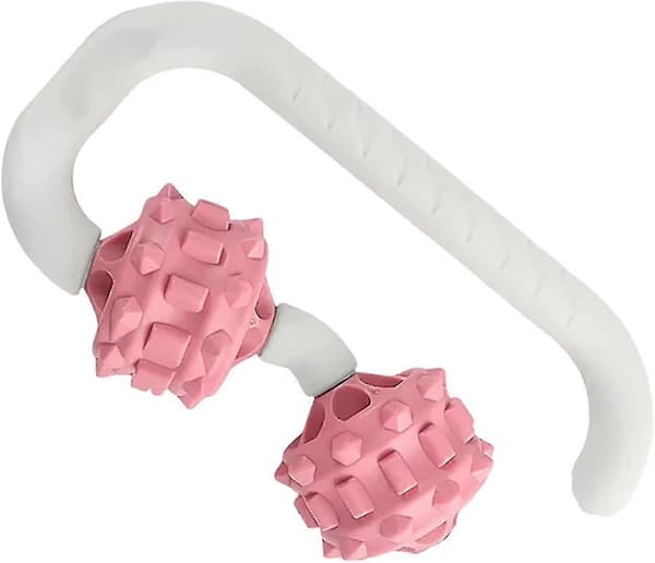 360 3D Skummassage Roller, Manuell Skum Fettförbrännare Massage Roller, Rosa
