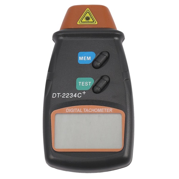 Digital Omdrejningstæller Rpm Måler Berøringsfri 2.5rpm-99999rpm Lcd Display Hastighedsmåler Dt2234c Tester Spe