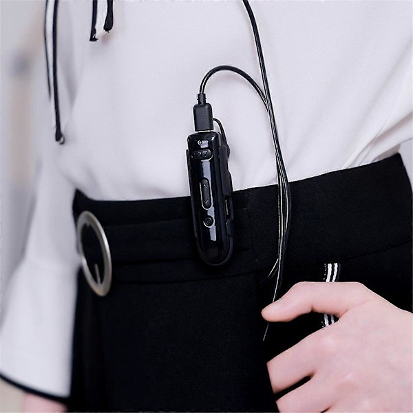 Dubbelanvänd Öronhängd Walkie-Talkie Headset 2000 Kvadratmeter Område med Walkie-Talkie Allt-I-1 Bluetooth Mini Headset